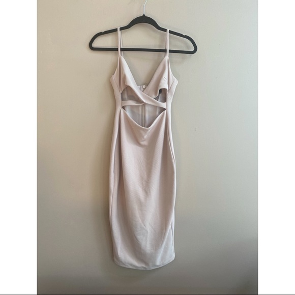 🚫SOLD🚫Nookie Nude Heidi Bodycon Dress Size Medium - Picture 6 of 8